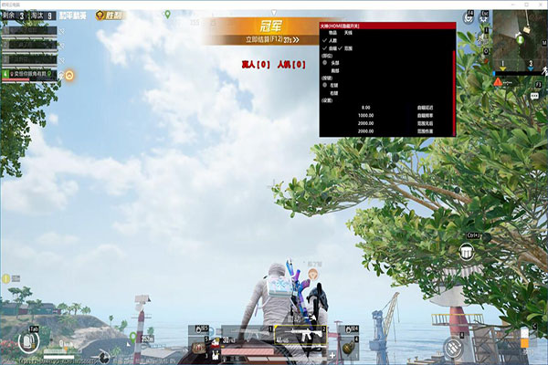 CF热度回升靠外挂透视自瞄效果